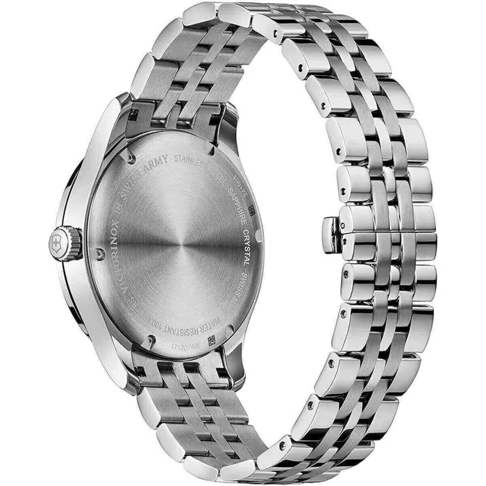 Victorinox Swiss Army Bracelets Victorinox Swiss Army Mens Watch with Knife Alliance Silver Bracelet 2417631 Victorinox Swiss Army Bracelets Victorinox Swiss Army Mens Watch with Knife Alliance Silver Bracelet 2417631