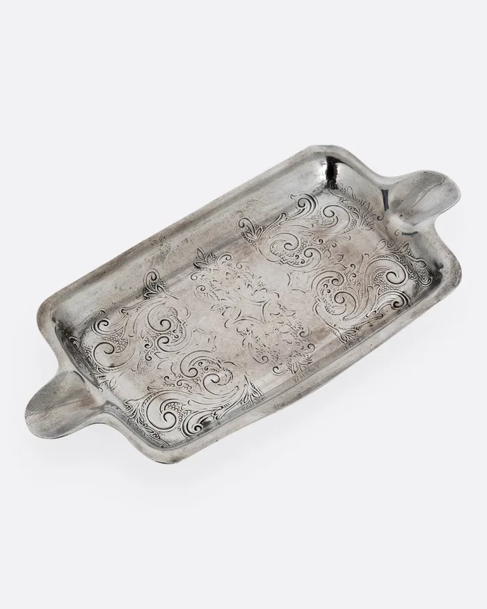 VINTAGE Rings Silver Ashtray