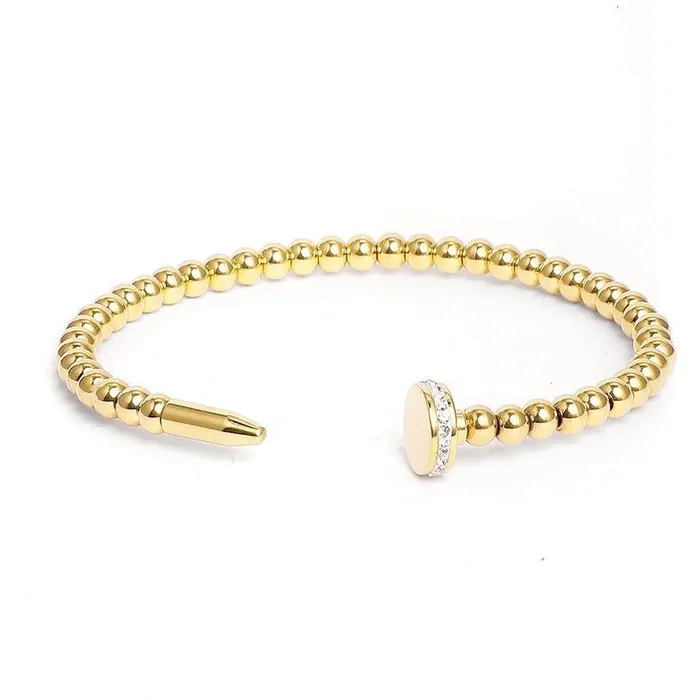 VVS Jewelry Bracelets Beaded Nail Bracelet