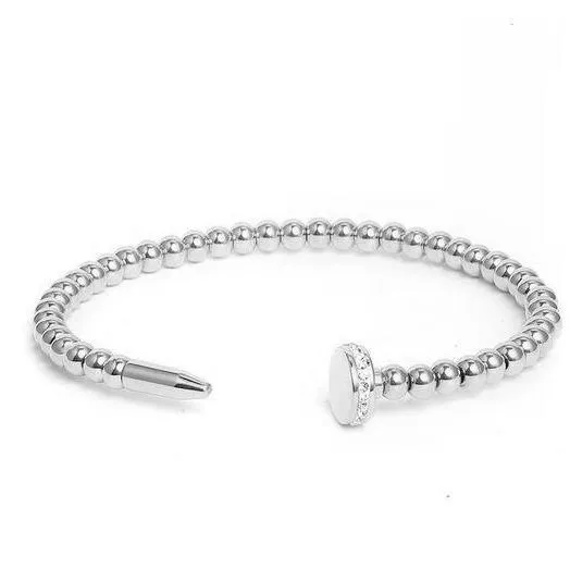 VVS Jewelry Bracelets Beaded Nail Bracelet