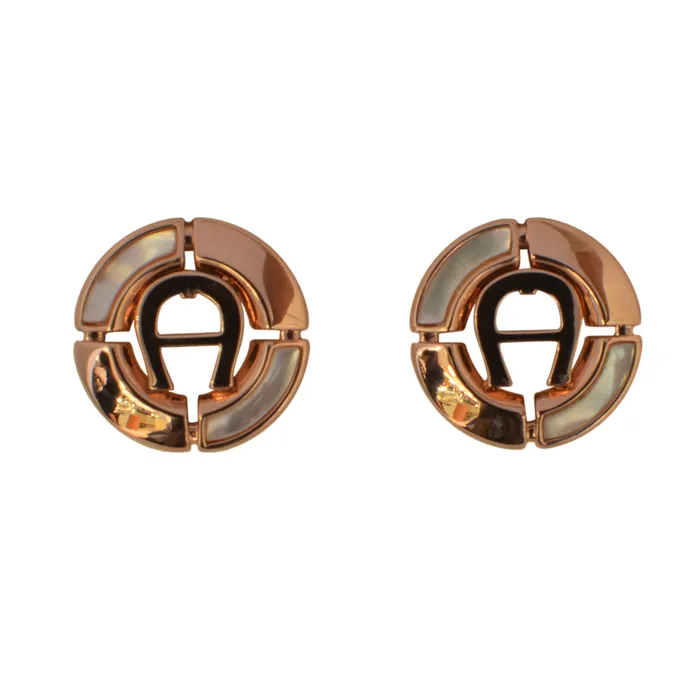 Aigner Earrings Aigner Earring Rose Gold Plated