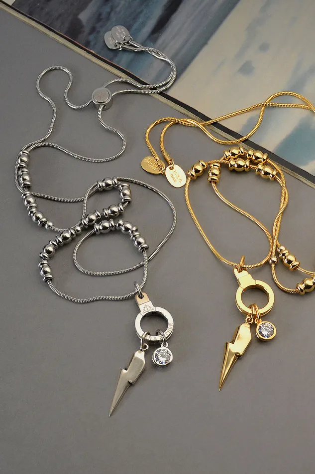 Air Anchor Necklaces Strike of Fate Necklace Set