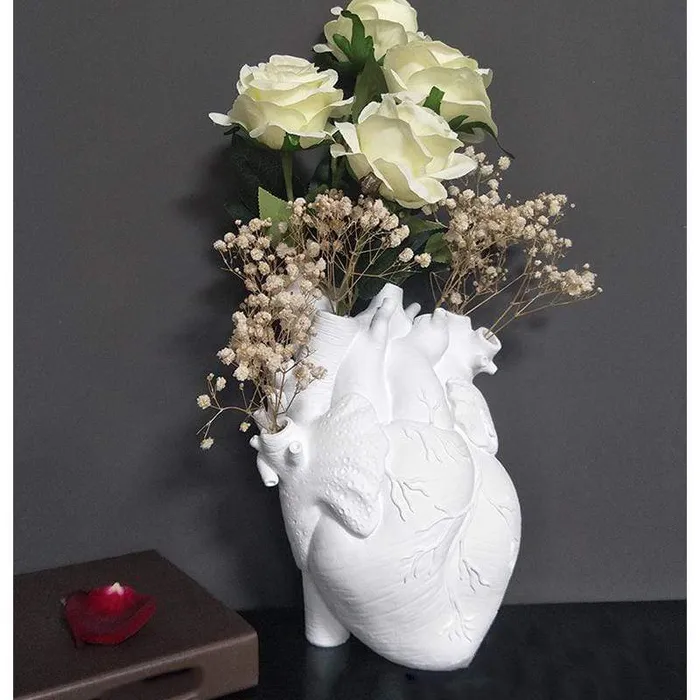 Anatomical Heart Vase wickedafstore Necklaces
