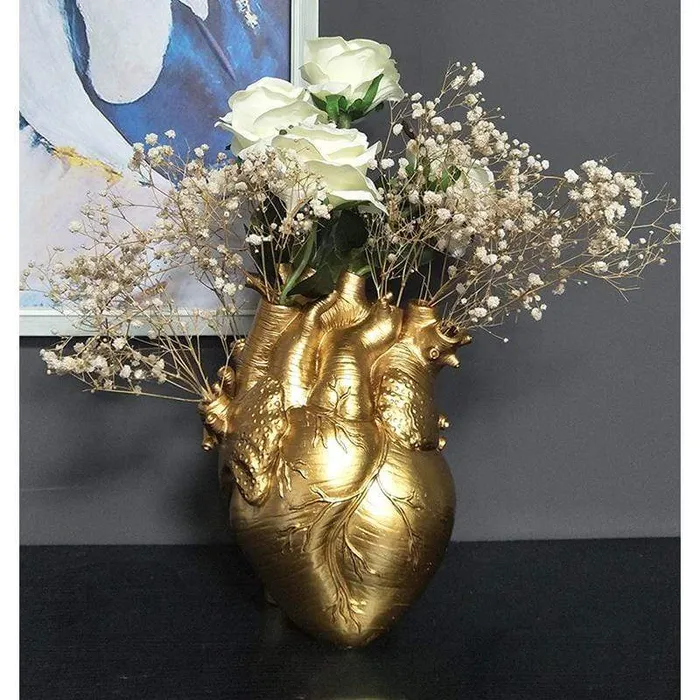 Anatomical Heart Vase wickedafstore Necklaces
