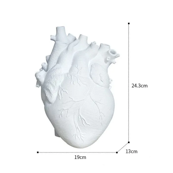 Anatomical Heart Vase wickedafstore Necklaces