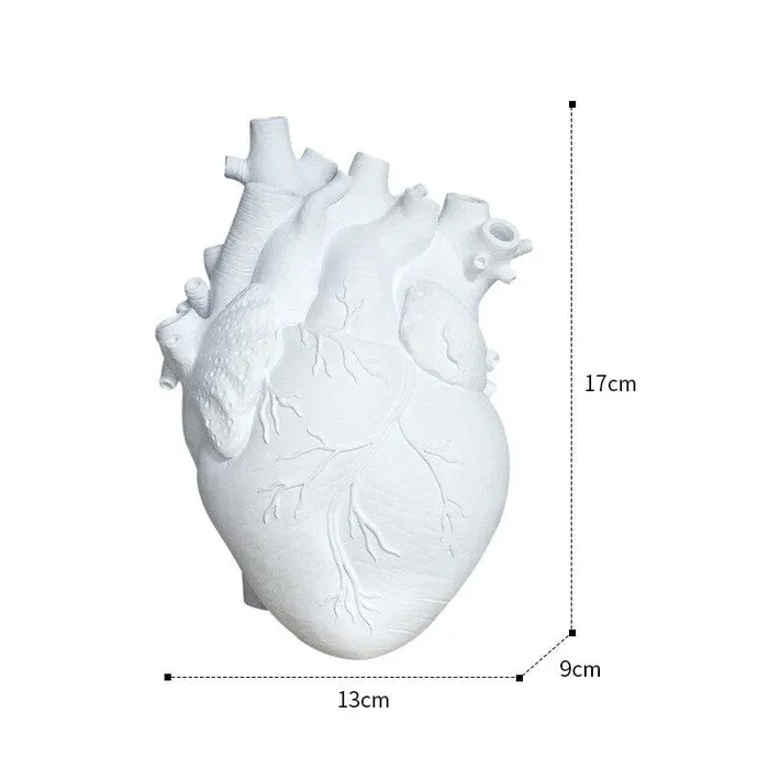 Anatomical Heart Vase wickedafstore Necklaces