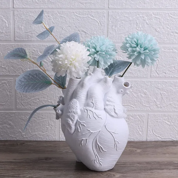 Anatomical Heart Vase wickedafstore Necklaces