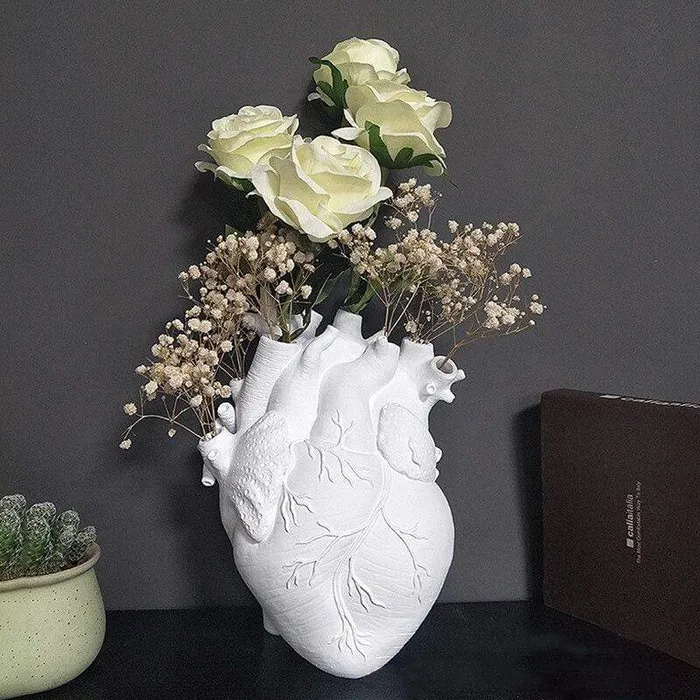 Anatomical Heart Vase wickedafstore Necklaces