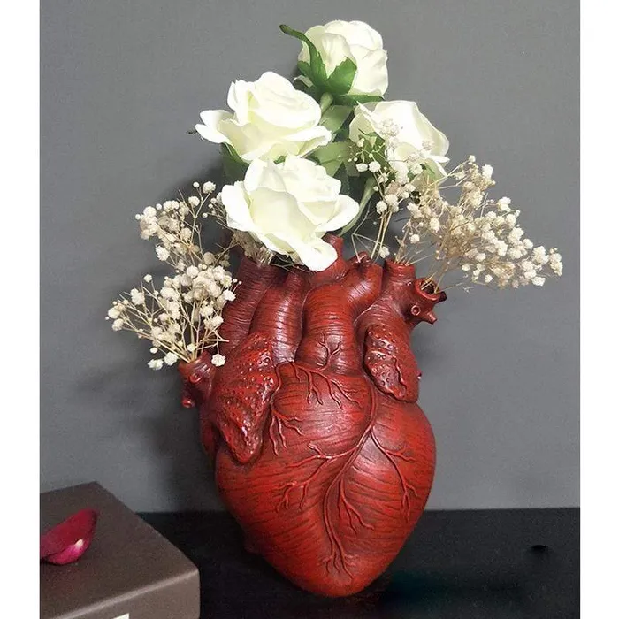 Anatomical Heart Vase wickedafstore Necklaces