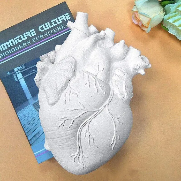 Anatomical Heart Vase wickedafstore Necklaces