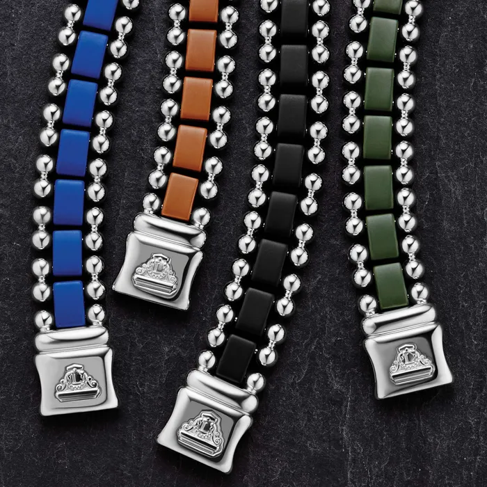 Anthem Matte Tan Ceramic Link Bracelet LAGOS Bracelets Anthem Matte Tan Ceramic Link Bracelet LAGOS Bracelets
