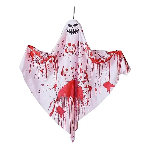 ATORSE Hanging Ghost Decoration Hanging Pendant for Haunted House Window Front Yard Style C Dropshipped via Social Commerce Network Necklaces
