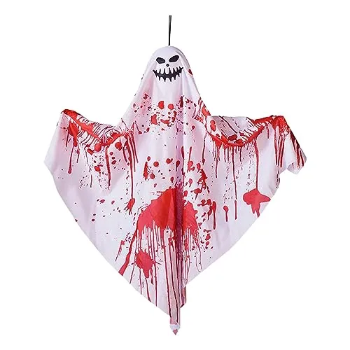 ATORSE Hanging Ghost Decoration Hanging Pendant for Haunted House Window Front Yard Style C Dropshipped via Social Commerce Network Necklaces