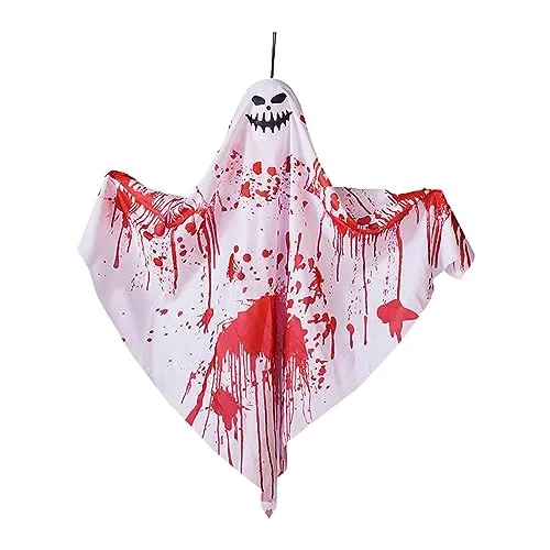 ATORSE Hanging Ghost Decoration Hanging Pendant for Haunted House Window Front Yard Style C Dropshipped via Social Commerce Network Necklaces