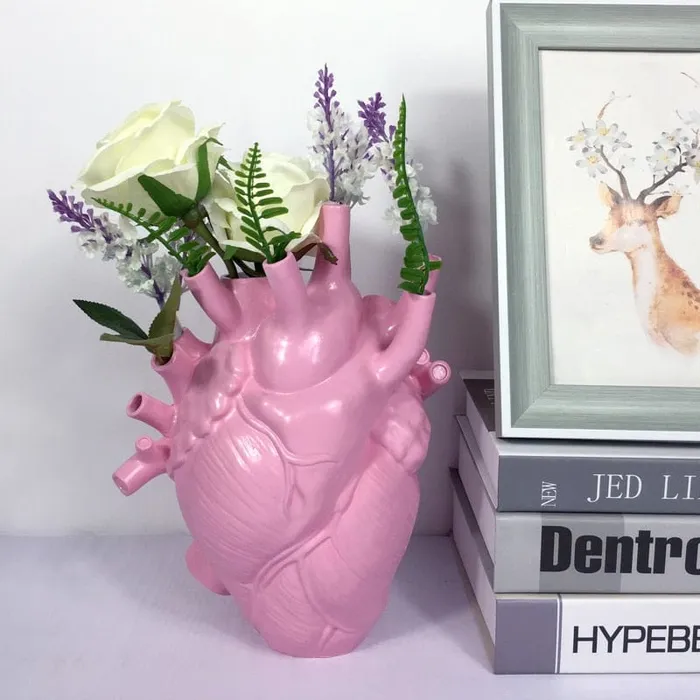 Beating Heart Plant Vase WickedAF Necklaces