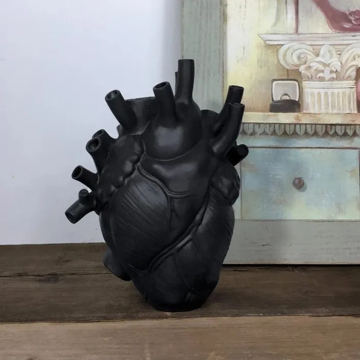 Beating Heart Plant Vase WickedAF Necklaces