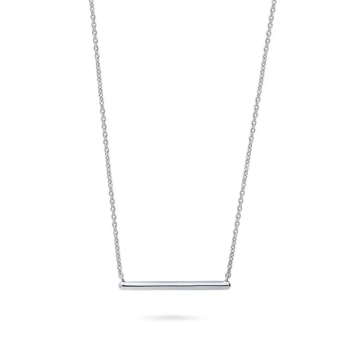 BERRICLE Bar Necklace in Sterling Silver Necklaces