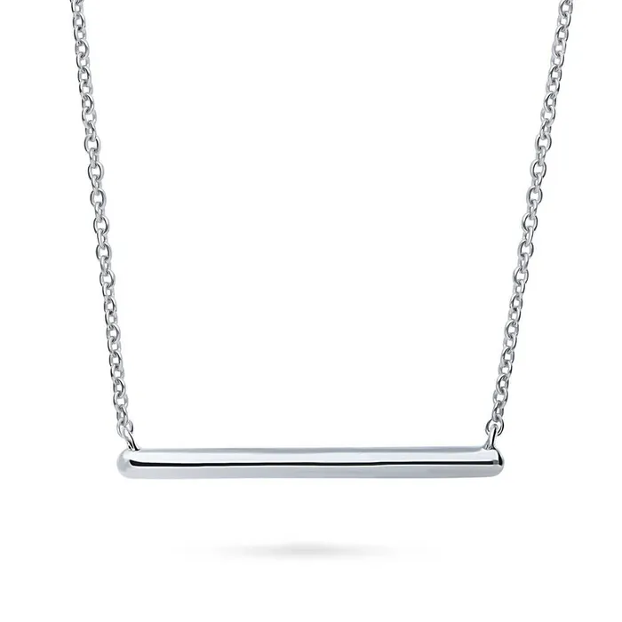 BERRICLE Bar Necklace in Sterling Silver Necklaces