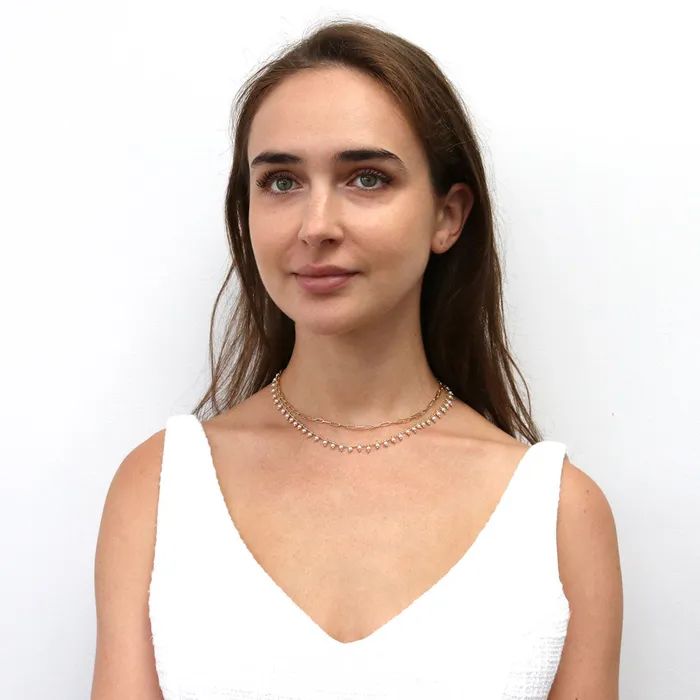BERRICLE Necklaces Imitation Pearl Station Necklace