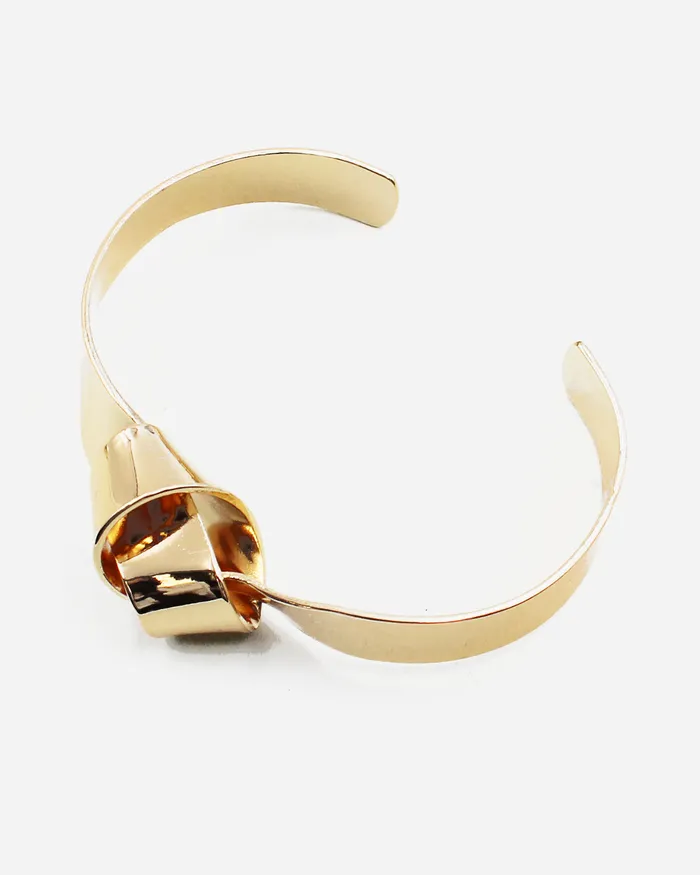 Bracelets 06132023 Knotted Metal Cuff Bracelet Bracelets 06132023 Knotted Metal Cuff Bracelet