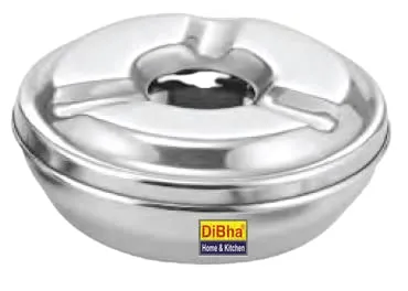 Bracelets DiBha Stainless Steel Ash Tray Silver 9cm Dropshipped via Social Commerce Network Bracelets DiBha Stainless Steel Ash Tray Silver 9cm Dropshipped via Social Commerce Network