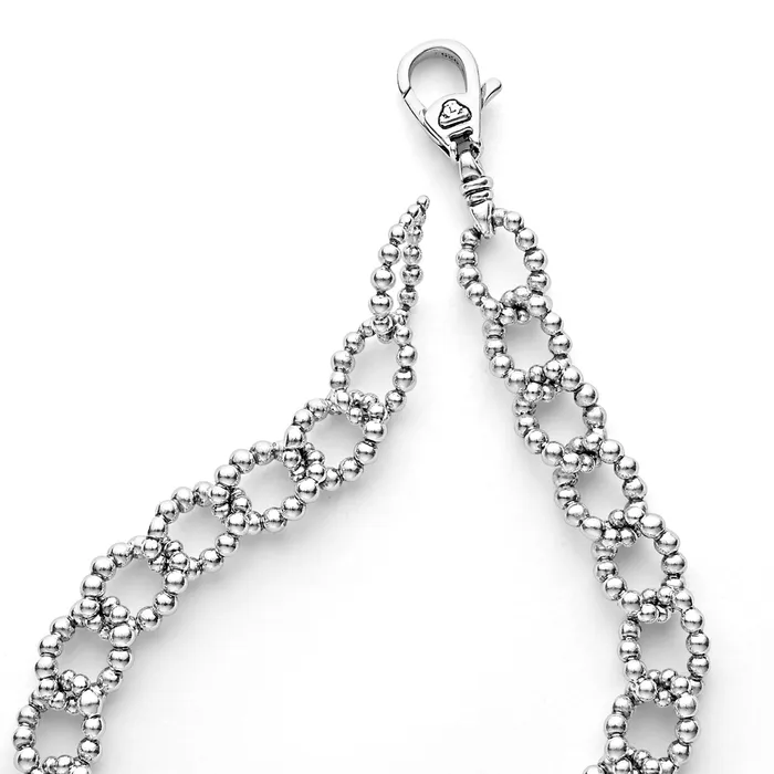 Bracelets LAGOS Caviar Spark Circle Diamond Link Bracelet Bracelets LAGOS Caviar Spark Circle Diamond Link Bracelet