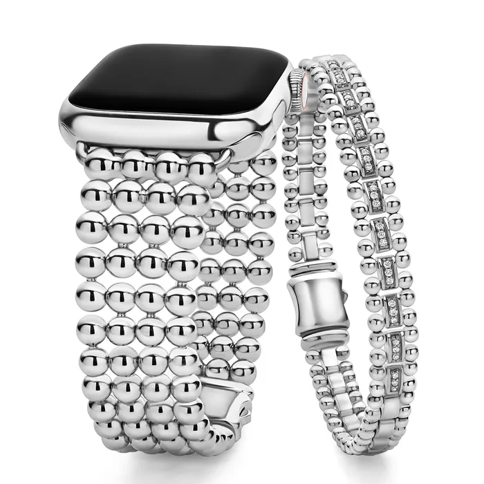 Bracelets LAGOS Smart Caviar Infinite Diamond Link Bracelet Gift Set