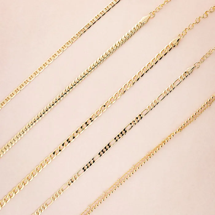 Bracelets Wheat Chain Anklet Ankle Bracelet in Base Metal BERRICLE