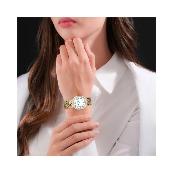 Cerruti Bracelets Cerruti 1881 Gresta Ladies Grey MOP Dial Gold Stainless Steel Watch Cerruti Bracelets Cerruti 1881 Gresta Ladies Grey MOP Dial Gold Stainless Steel Watch