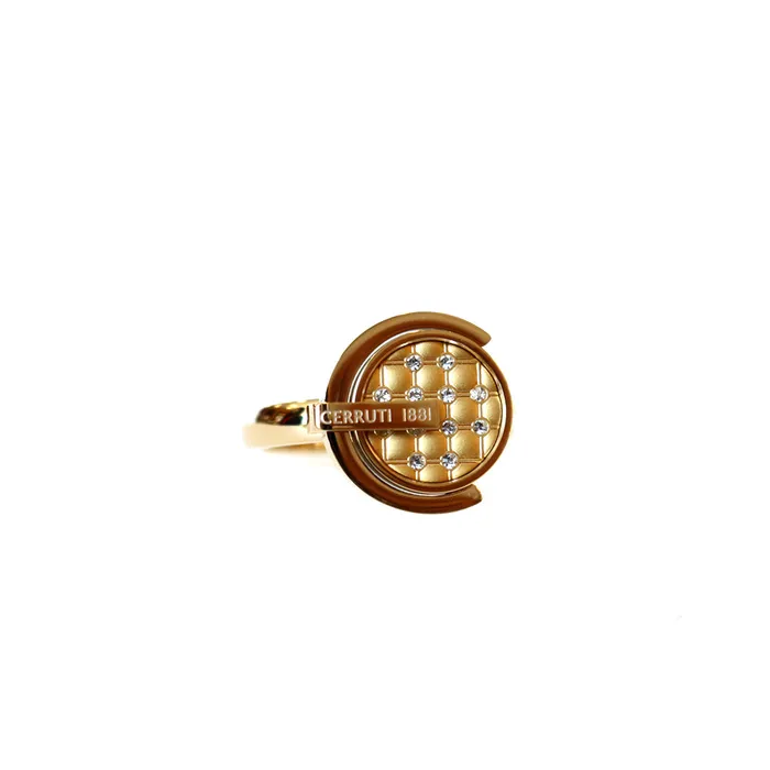 Cerruti Rings Cerruti Ladies Ring Gold Plated