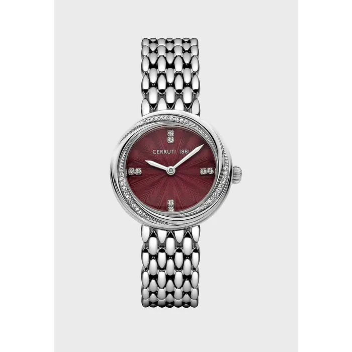 Cerruti Watches CERRUTI 1881 Womens Reiti Analogue Silver Watch