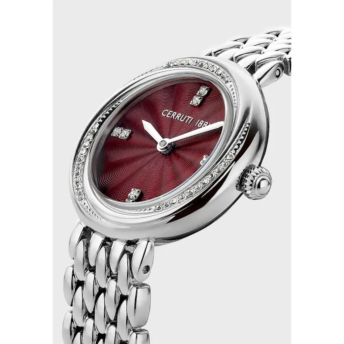 Cerruti Watches CERRUTI 1881 Womens Reiti Analogue Silver Watch Cerruti Watches CERRUTI 1881 Womens Reiti Analogue Silver Watch