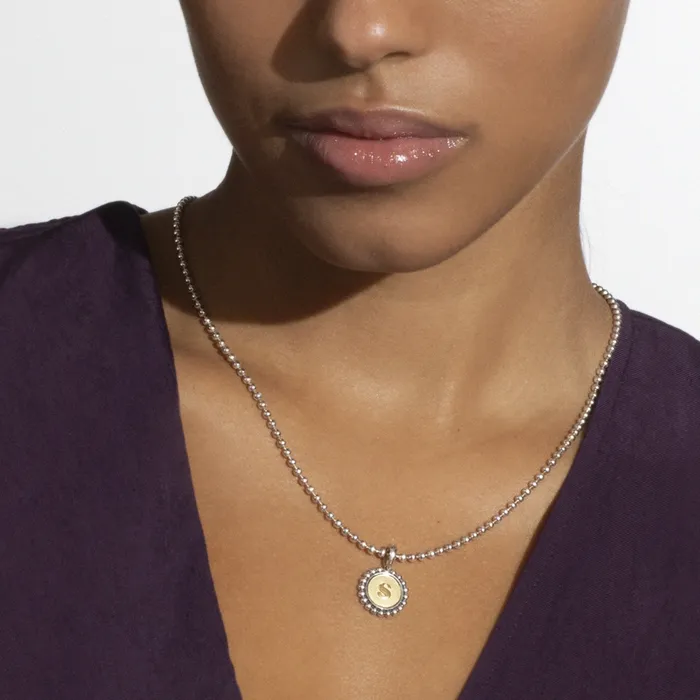 Charm Necklaces LAGOS Signature Caviar F Initial Charm Charm Necklaces LAGOS Signature Caviar F Initial Charm