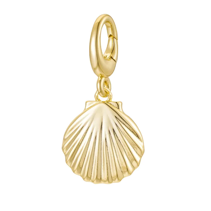 Charm Necklaces Untamed Petals Shell Charm Charm Necklaces Untamed Petals Shell Charm