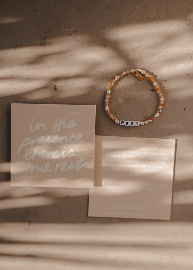 Dear Heart Bracelets Rest Bracelet