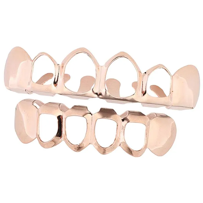Dropshipped via Social Commerce Network PreStyled Sets Loom Tree 18K Grills 6 Fang Top Bottom Teeth Grill Set Halloween Cosplay Rose Gold Dropshipped via Social Commerce Network PreStyled Sets Loom Tree 18K Grills 6 Fang Top Bottom Teeth Grill Set Halloween Cosplay Rose Gold