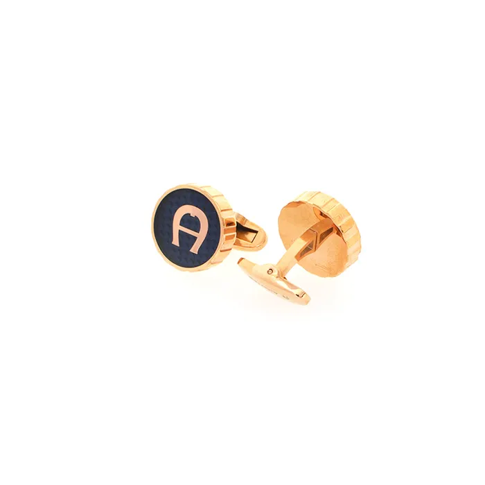 Earrings Aigner Aigner Cufflink Rose Gold Plated Earrings Aigner Aigner Cufflink Rose Gold Plated