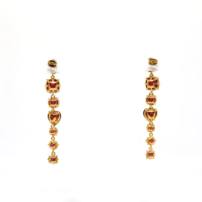 Earrings Les Nereides Les Nereides 7 Stones La Diamantine Earrings Earrings Les Nereides Les Nereides 7 Stones La Diamantine Earrings