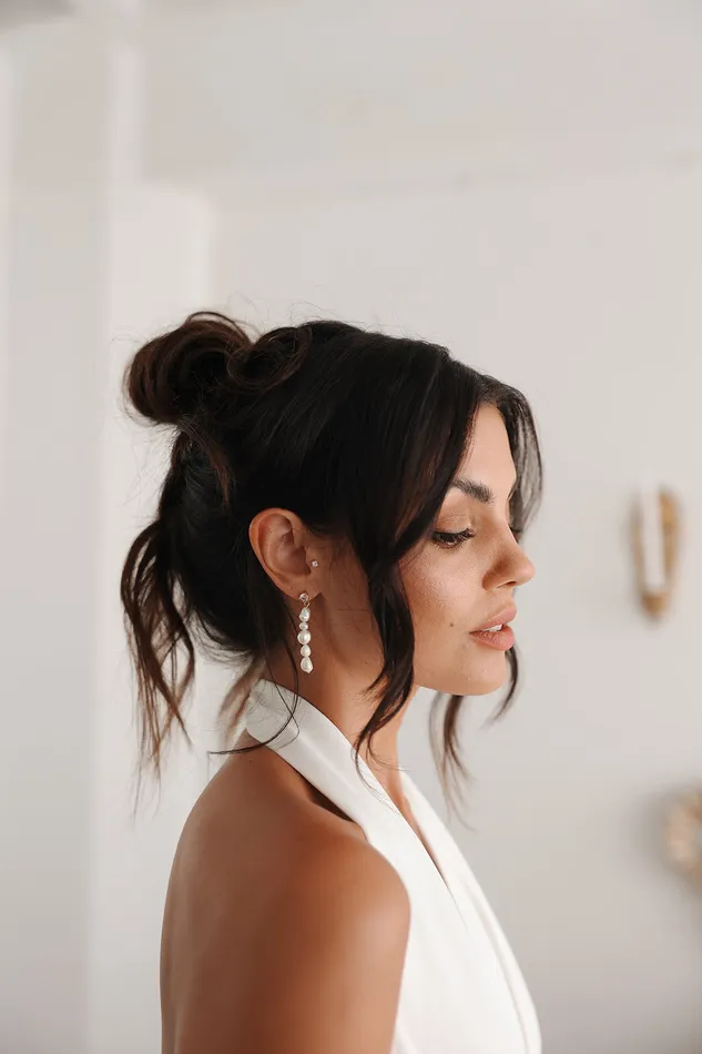 Earrings Selena Pearl Drops Untamed Petals Earrings Selena Pearl Drops Untamed Petals