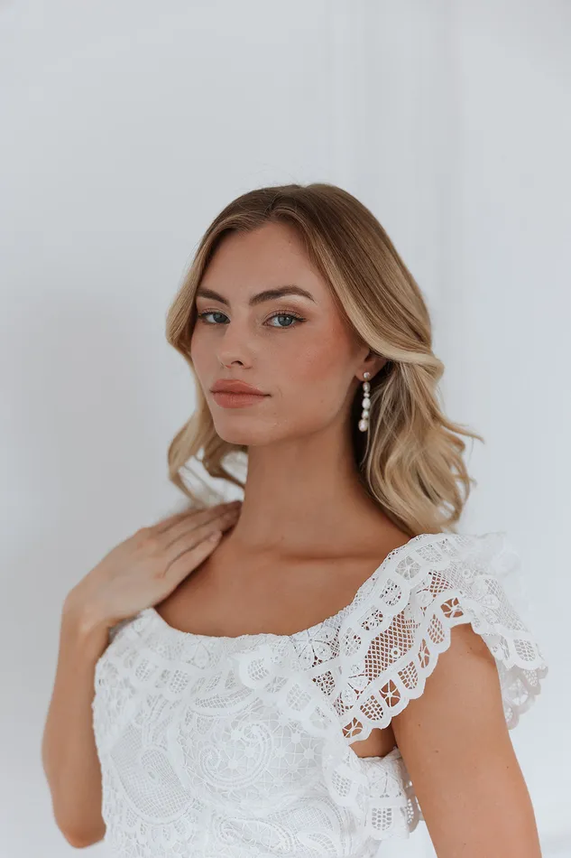 Earrings Selena Pearl Drops Untamed Petals Earrings Selena Pearl Drops Untamed Petals