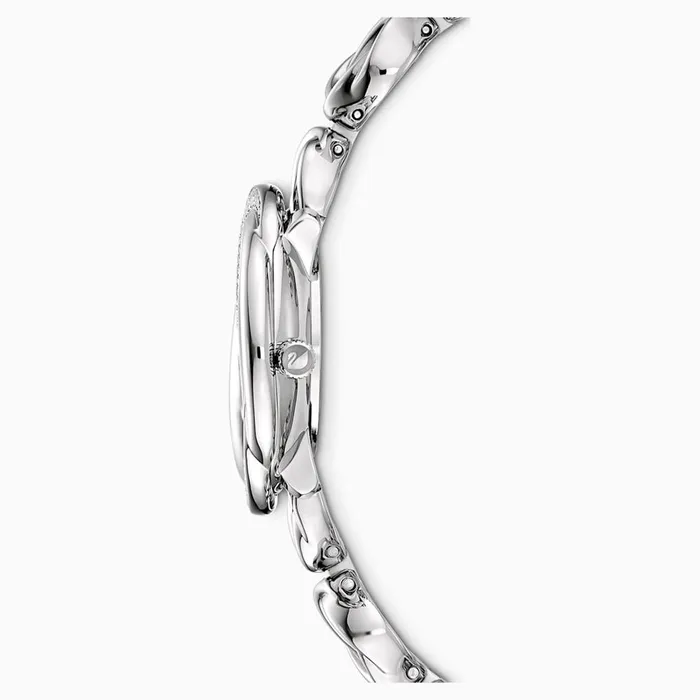 Earrings Swarovski Swarovski Crystal Flower Watch Silver Tone Stainless Steel One Size Earrings Swarovski Swarovski Crystal Flower Watch Silver Tone Stainless Steel One Size