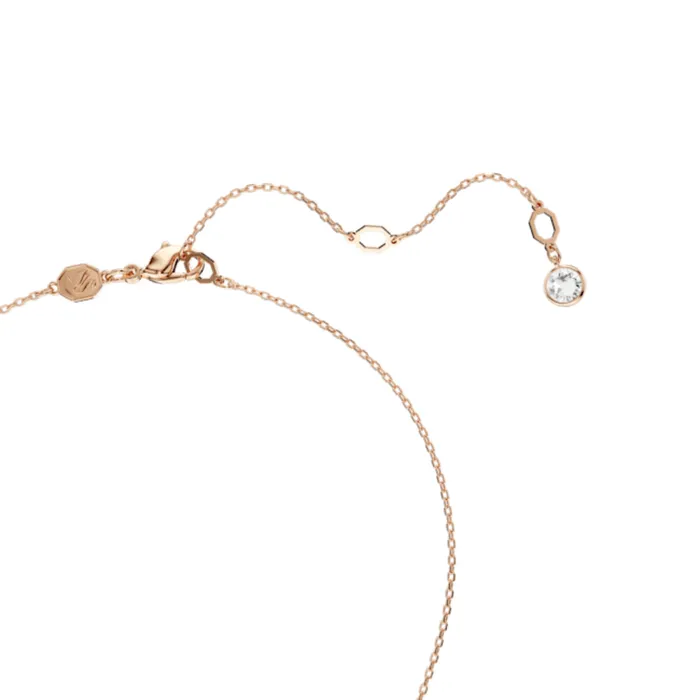 Earrings Swarovski Swarovski Meteora Set Necklace and Earrings White Rose goldtone plated Earrings Swarovski Swarovski Meteora Set Necklace and Earrings White Rose goldtone plated