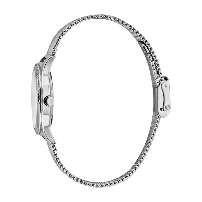 Esprit Bracelets Esprit Ladies Stainless Steel Watch Stones on Bezel Silver Color Dial Mesh Bracelet Esprit Bracelets Esprit Ladies Stainless Steel Watch Stones on Bezel Silver Color Dial Mesh Bracelet