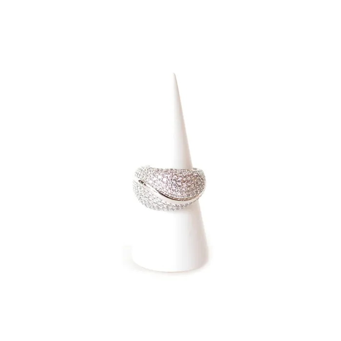 Esprit Ring Silver Thick Style With Stone Silver Line Glowsy Finish Size 8 Esprit Rings Esprit Ring Silver Thick Style With Stone Silver Line Glowsy Finish Size 8 Esprit Rings
