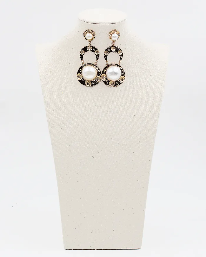 Faux Pearl Drop Earrings 06162023 Earrings Faux Pearl Drop Earrings 06162023 Earrings