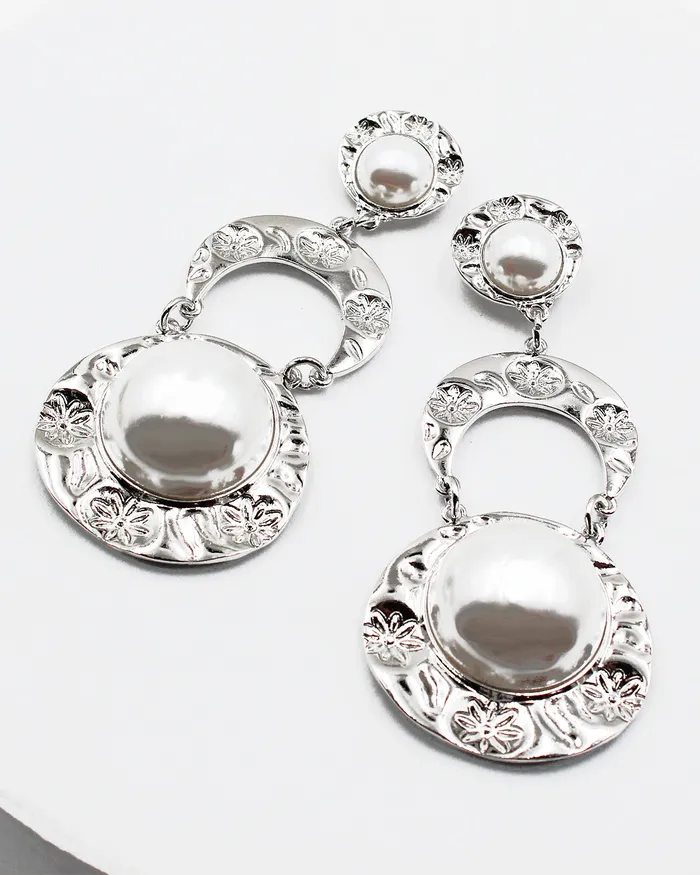 Faux Pearl Drop Earrings 06162023 Earrings Faux Pearl Drop Earrings 06162023 Earrings