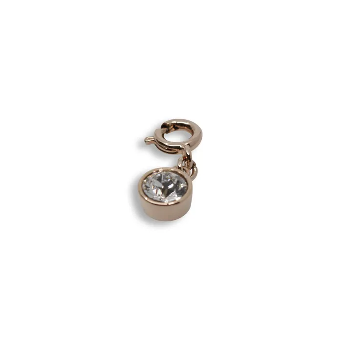 Ferre Milano Ferre Milano Pendant Ip Rosegold With Purple Stone Necklaces