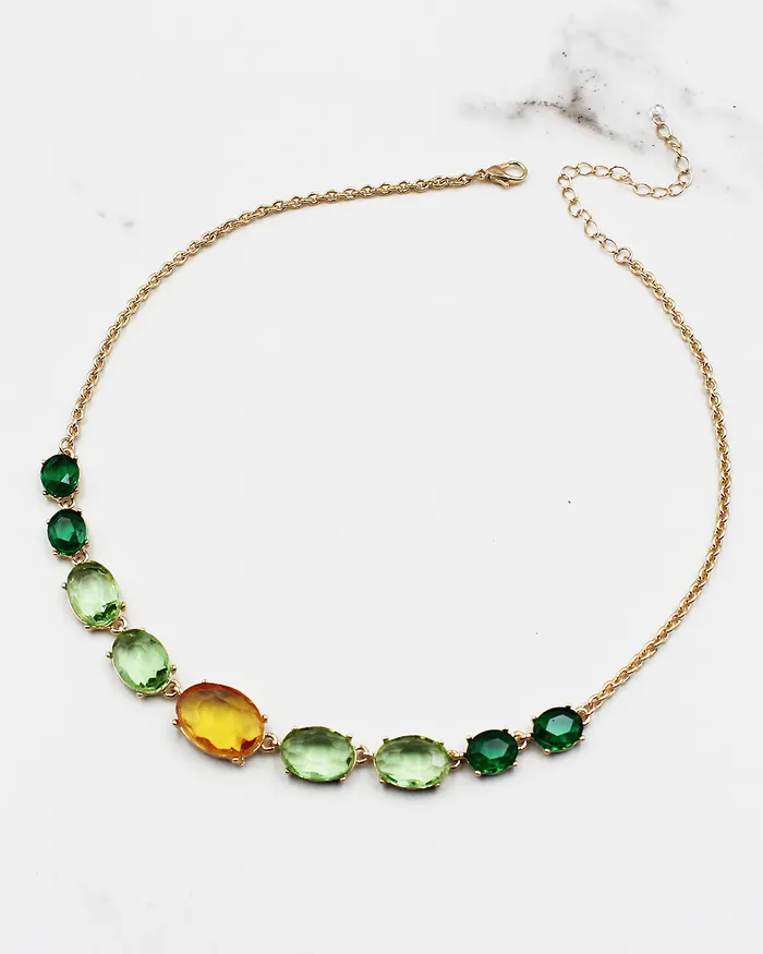 Graduated Mirror Stone Beaded Necklace UPDATED092024 Necklaces Graduated Mirror Stone Beaded Necklace UPDATED092024 Necklaces