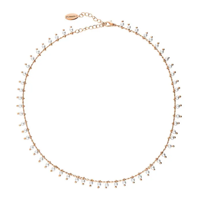 Imitation Pearl Station Necklace BERRICLE Necklaces