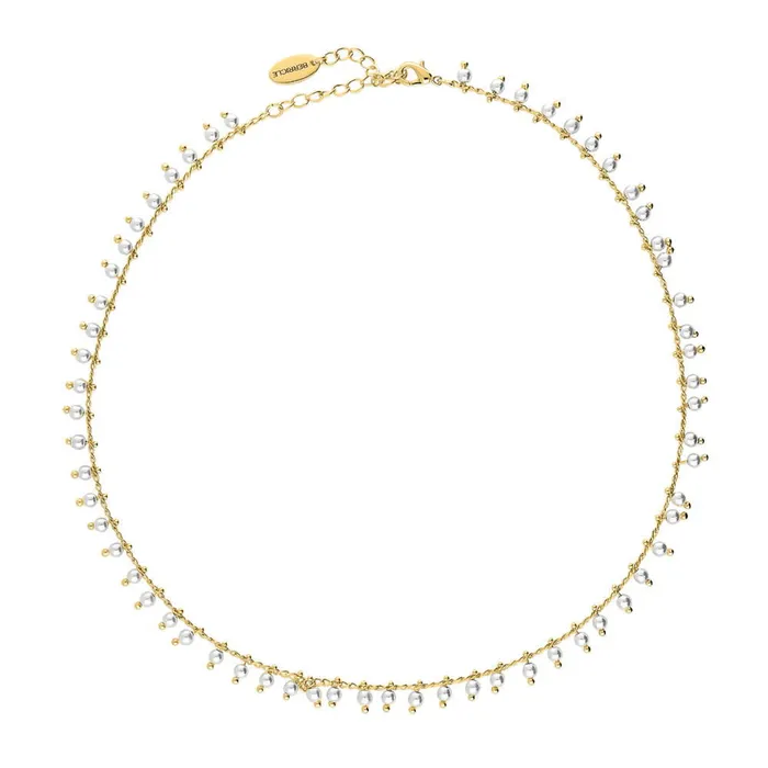 Imitation Pearl Station Necklace BERRICLE Necklaces